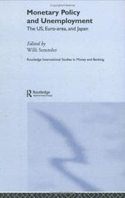 Tapa de Monetary Policy and Unemployment