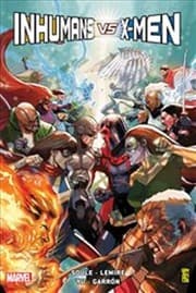 Tapa de Inhumans vs X-Men