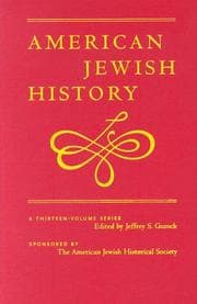 Tapa de American Jewish life, 1920-1990