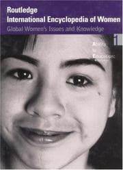 Tapa de Routledge International Encyclopedia of Women