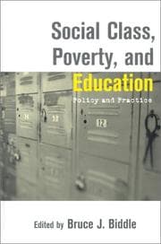 Tapa de Social Class, Poverty and Education