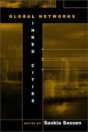 Tapa de Global networks, linked cities