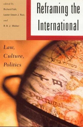 Tapa de Re-framing the international