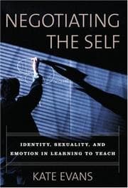 Tapa de Negotiating the Self
