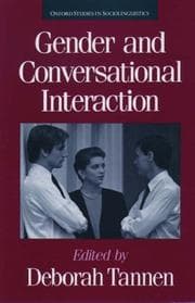 Tapa de Gender and conversational interaction