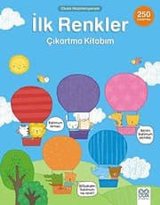 Tapa de Okula Hazirlaniyorum - Ilk Renkler Çikartma Kitabim. Translated by Büsranur Bilir