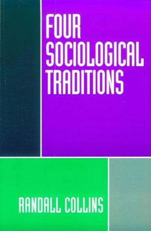 Tapa de Four sociological traditions