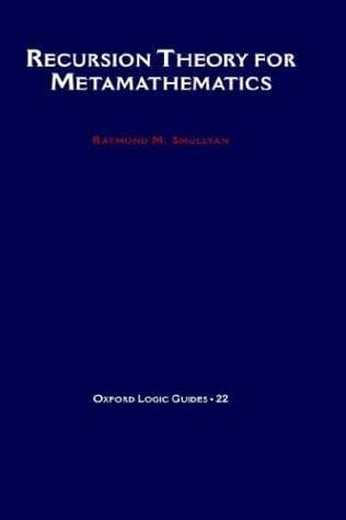 Tapa de Recursion theory for metamathematics