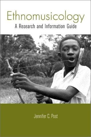 Tapa de Ethnomusicology