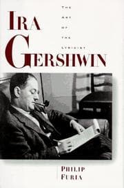 Tapa de Ira Gershwin