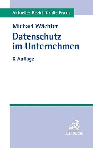 Tapa de Datenschutz im Unternehmen