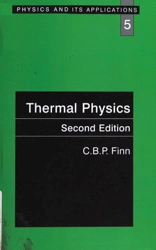 Tapa de Thermal physics