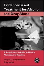 Tapa de Evidence-based treatment for alcohol and drug abuse
