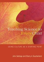 Tapa de Teaching science to every child
