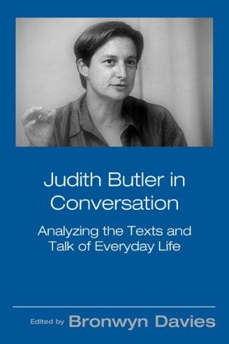 Tapa de Judith Butler in Conversation