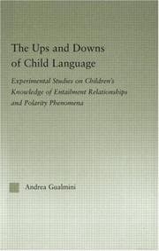 Tapa de The ups and downs of child language