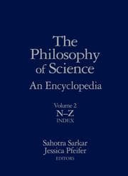 Tapa de The philosophy of science