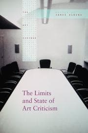 Tapa de The Limits & State Of Art Criticism (The Art Seminar)