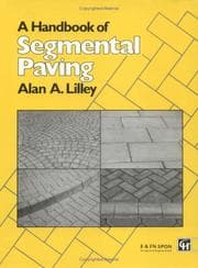 Tapa de A handbook of segmental paving
