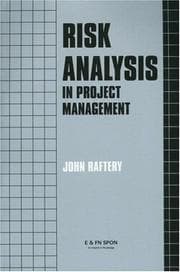 Tapa de Risk analysis in project management