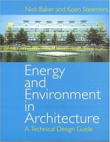 Tapa de Energy and environment in architecture