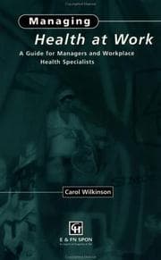Tapa de Managing Health at Work