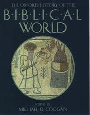 Tapa de The Oxford history of the biblical world