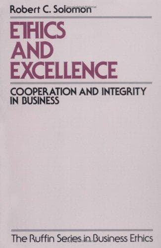 Tapa de Ethics and Excellence