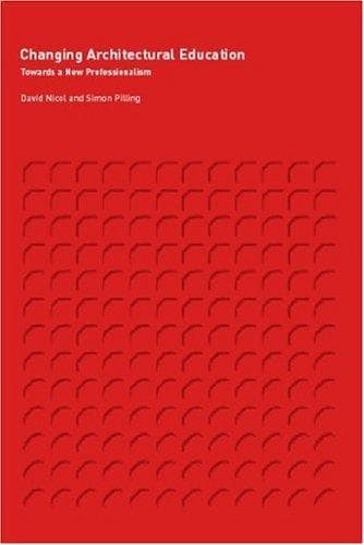 Tapa de Changing Architectural Education