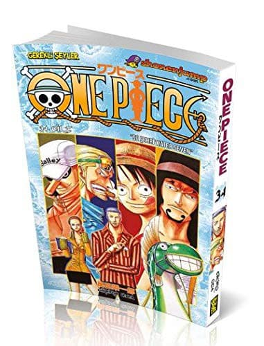 Tapa de One Piece 34. Cilt