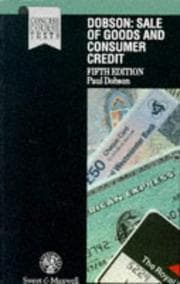 Tapa de Sale of goods and consumer credit