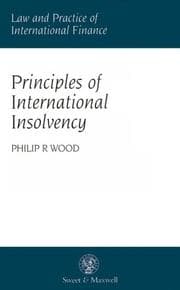 Tapa de Pinciples of international insolvency