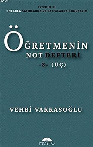 Tapa de Ögretmenin Not Defteri 3