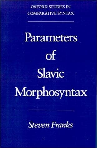 Tapa de Parameters of Slavic morphosyntax