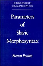 Tapa de Parameters of Slavic morphosyntax