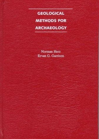 Tapa de Geological methods for archaeology