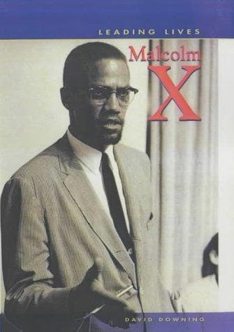 Tapa de Malcolm X (Leading Lives)