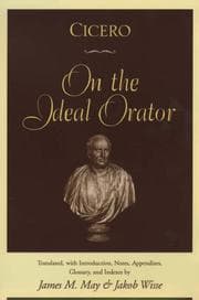 Tapa de Cicero on the ideal orator