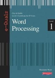 Tapa de Word Processing Level 1