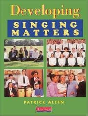 Tapa de Developing Singing Matters