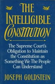 Tapa de Intelligible Constitution