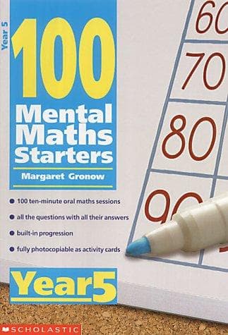 Tapa de 100 Mental Maths Starters