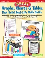 Tapa de Great Graphs, Charts and Tables That Build Real-Life Math Skills