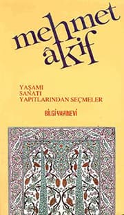 Tapa de Mehmet Akİf Ersoy Y;#350;amı S#305; Yarından SeÇmeler