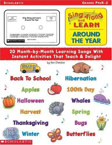Tapa de Sing Along and Learn Around the Year