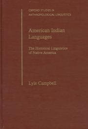 Tapa de American Indian languages