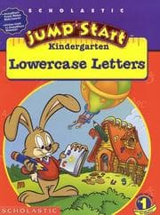 Tapa de JumpStart Kindergarten Lowercase Letters Workbook