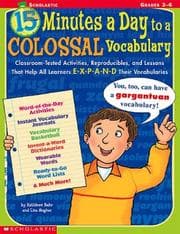 Tapa de 15 Minutes a Day to Colossal Vocabulary
