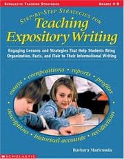 Tapa de Step-by-step Strategies For Teaching Expository Writing