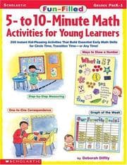 Tapa de Fun-Filled 5-To 10-Minute Math Activities for Young Learners